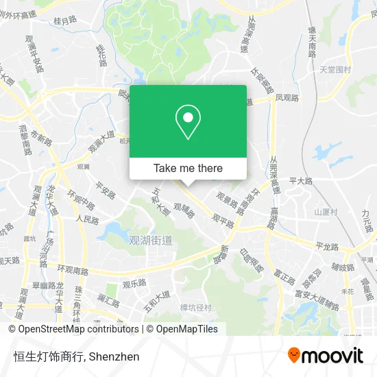 恒生灯饰商行 map