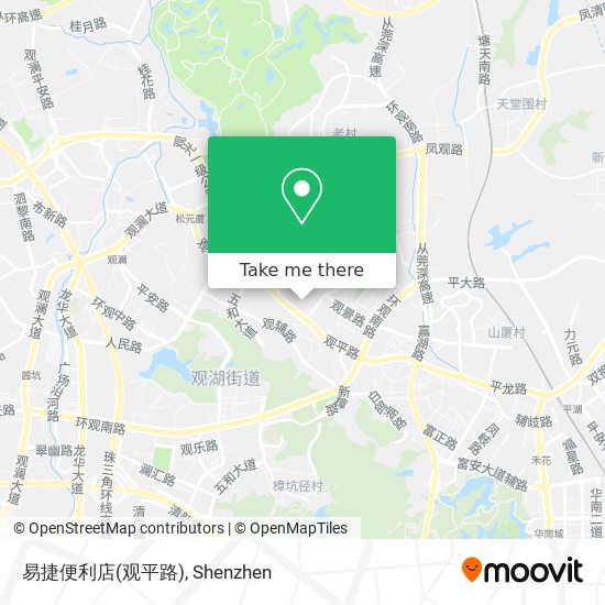 易捷便利店(观平路) map