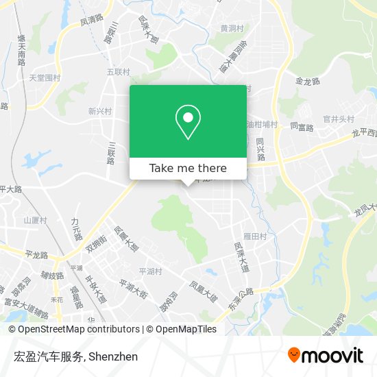 宏盈汽车服务 map
