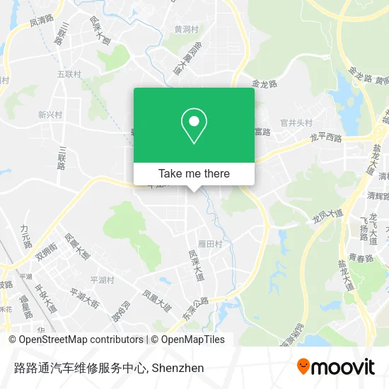 路路通汽车维修服务中心 map