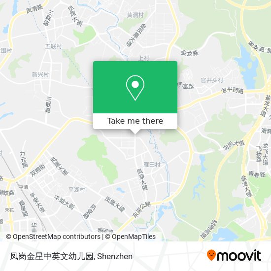 凤岗金星中英文幼儿园 map