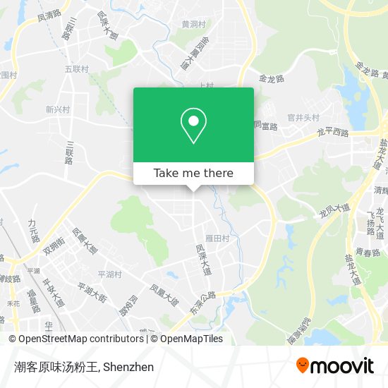潮客原味汤粉王 map