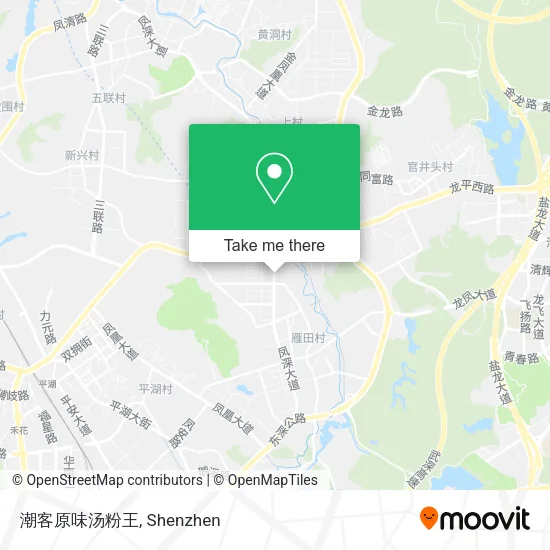 潮客原味汤粉王 map