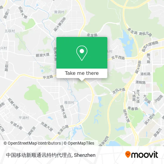 中国移动新顺通讯特约代理点 map