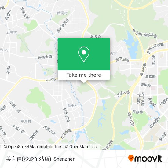 美宜佳(沙岭车站店) map