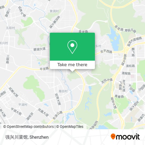 强兴川菜馆 map