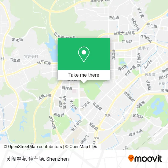 黄阁翠苑-停车场 map