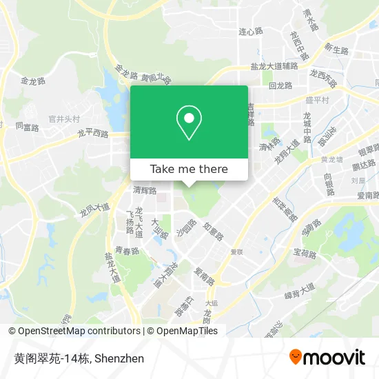 黄阁翠苑-14栋 map