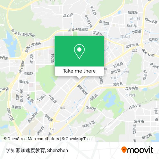 学知源加速度教育 map