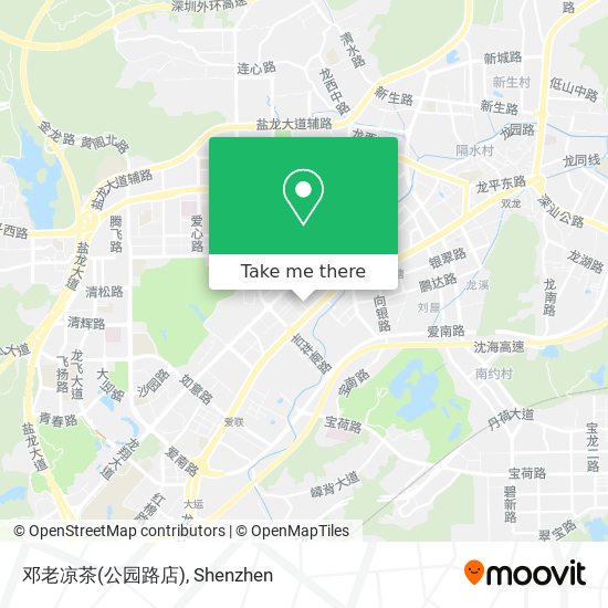 邓老凉茶(公园路店) map