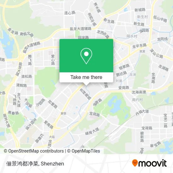 俪景鸿都净菜 map