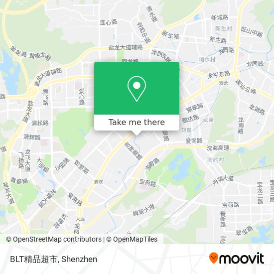 BLT精品超市 map