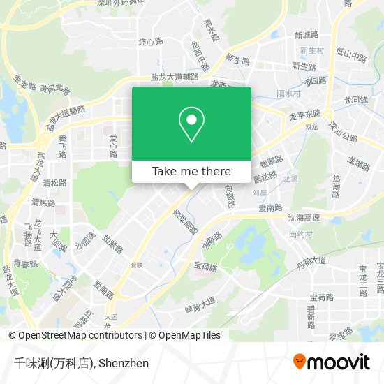 千味涮(万科店) map