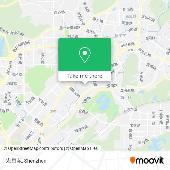 宏昌苑 map