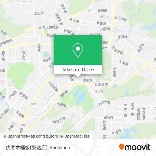 优客木桶饭(鹏达店) map