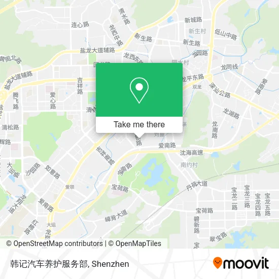 韩记汽车养护服务部 map