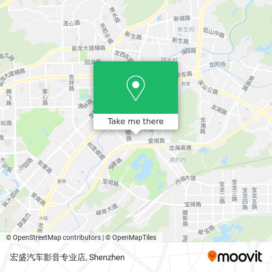 宏盛汽车影音专业店 map