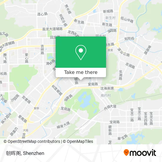 朝晖阁 map