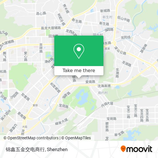 锦鑫五金交电商行 map