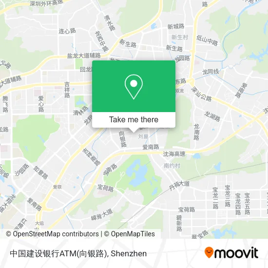 中国建设银行ATM(向银路) map