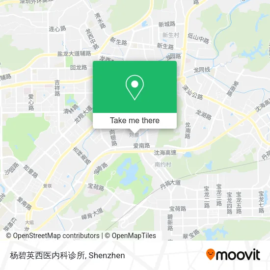 杨碧英西医内科诊所 map