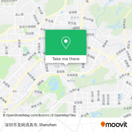 深圳市龙岗清真寺 map