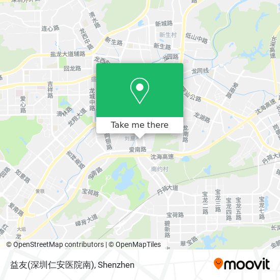 益友(深圳仁安医院南) map