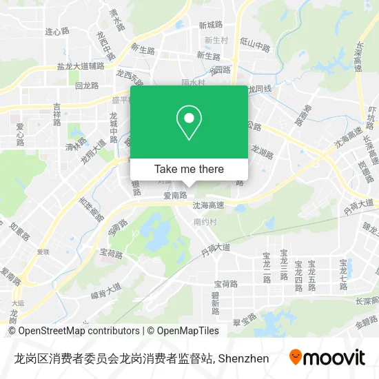 龙岗区消费者委员会龙岗消费者监督站 map