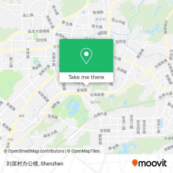 刘屋村办公楼 map