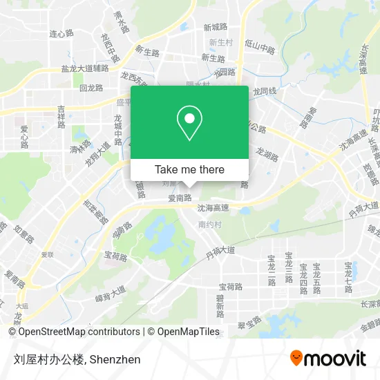 刘屋村办公楼 map