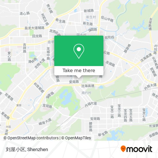 刘屋小区 map