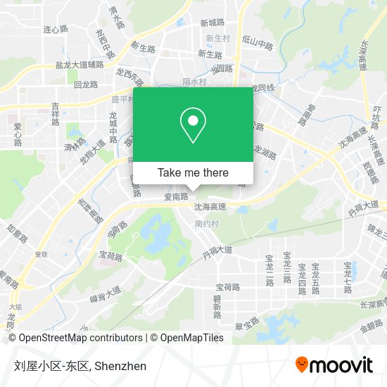 刘屋小区-东区 map