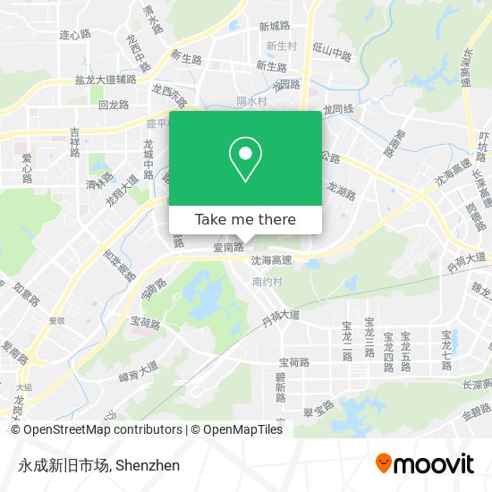 永成新旧市场 map