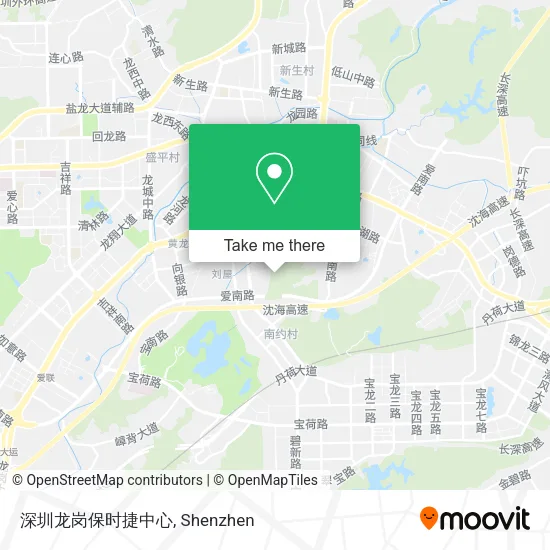 深圳龙岗保时捷中心 map