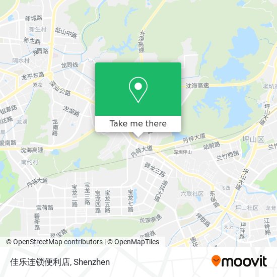 佳乐连锁便利店 map