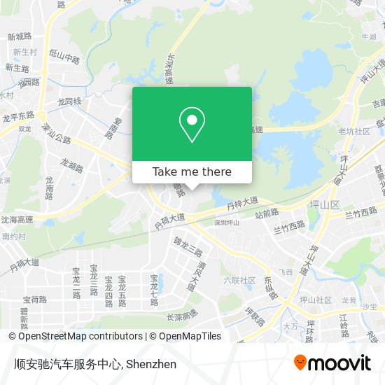 顺安驰汽车服务中心 map