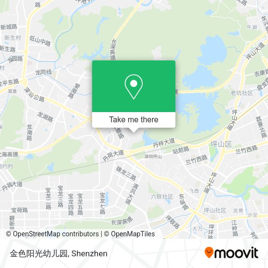 金色阳光幼儿园 map