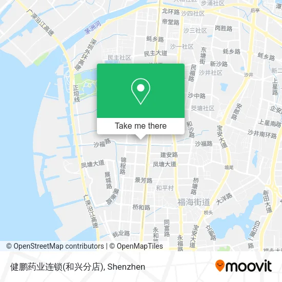 健鹏药业连锁(和兴分店) map