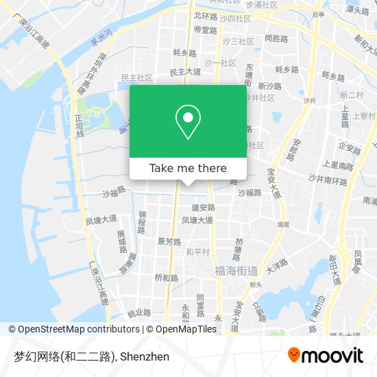 梦幻网络(和二二路) map
