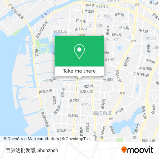 宝兴达批发部 map