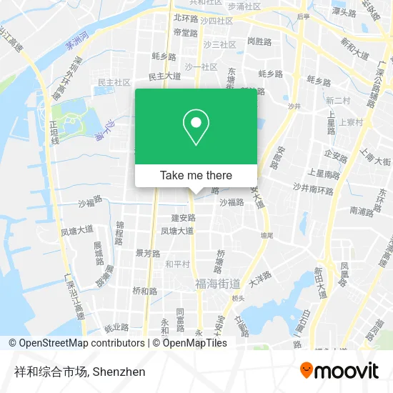 祥和综合市场 map