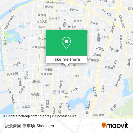 骏景豪园-停车场 map
