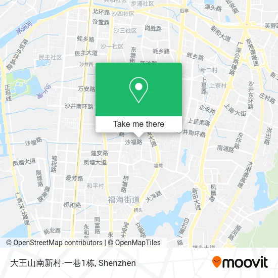 大王山南新村-一巷1栋 map