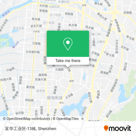 富华工业区-13栋 map