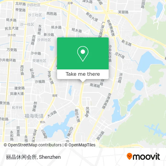 丽晶休闲会所 map