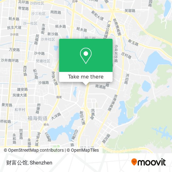 财富公馆 map