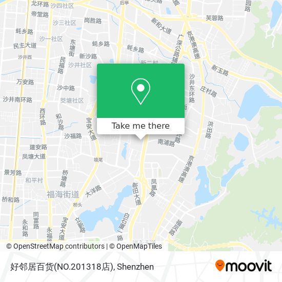 好邻居百货(NO.201318店) map