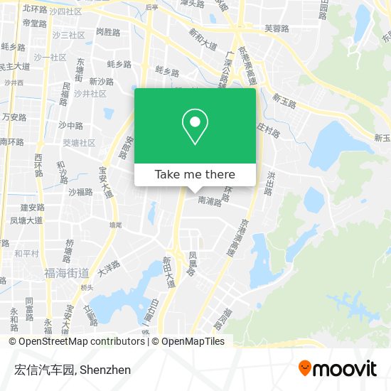 宏信汽车园 map