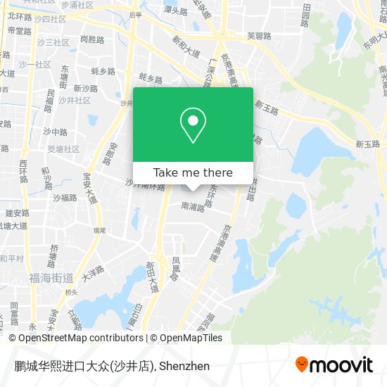 鹏城华熙进口大众(沙井店) map