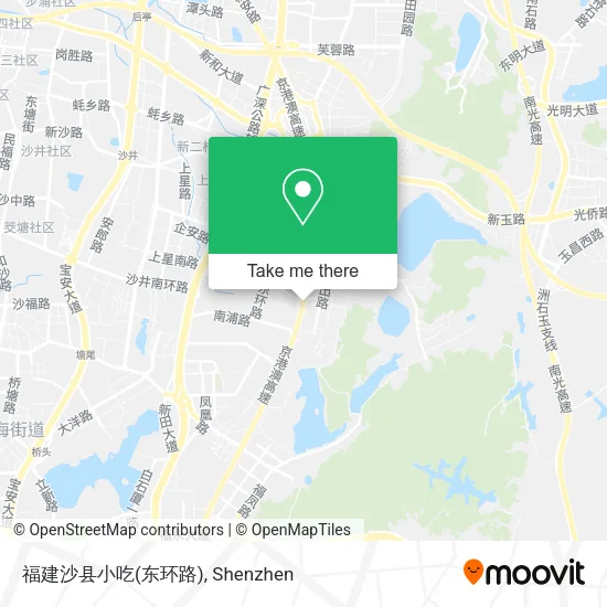 福建沙县小吃(东环路) map